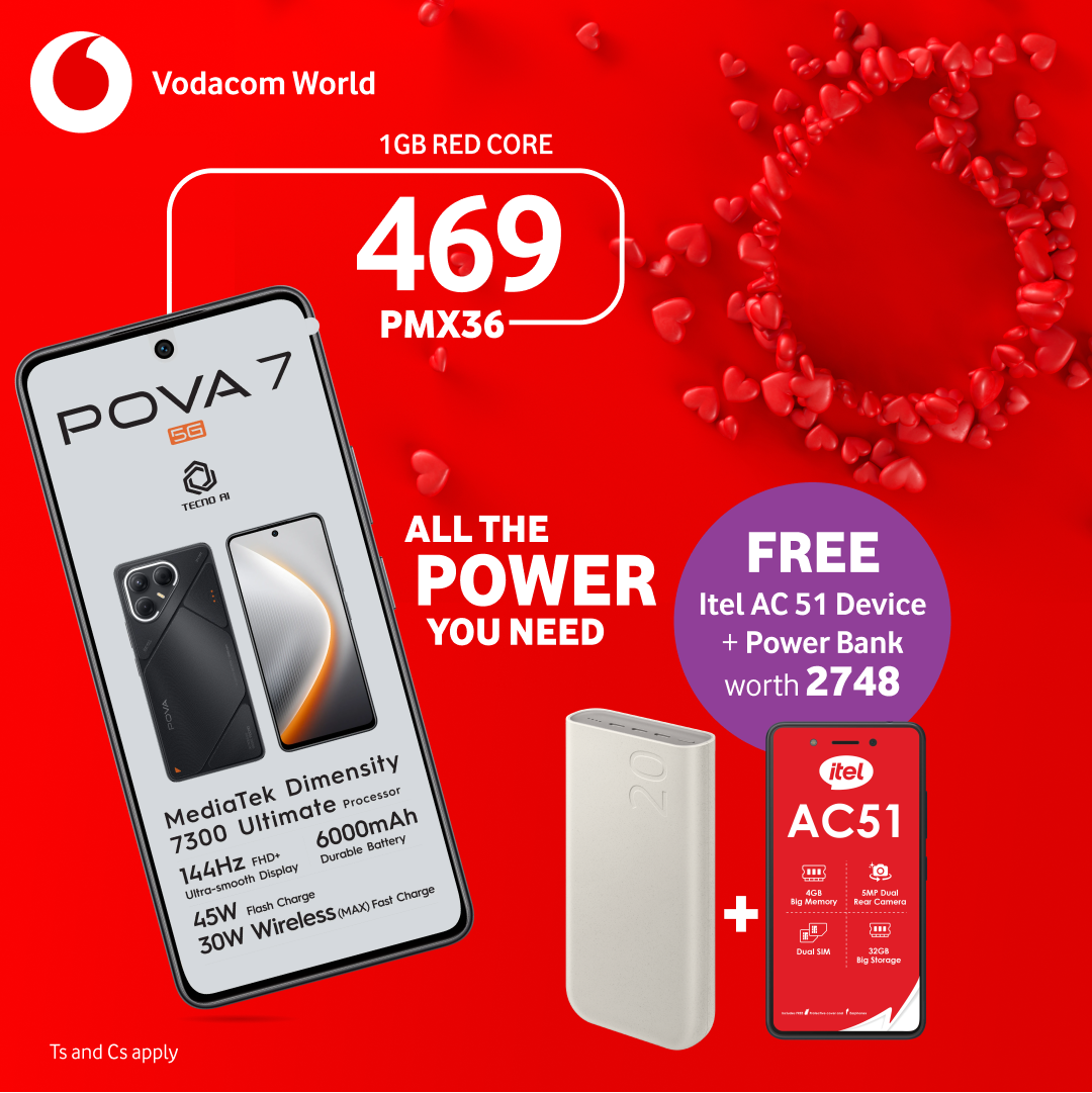 Vodacom Facebook ad