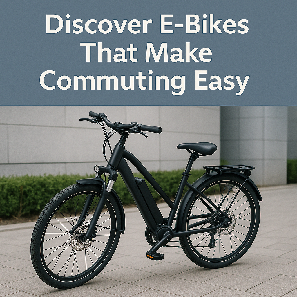 Coleman Fran Megan Facebook ad: Discover E-Bikes That Make Commuting Easy