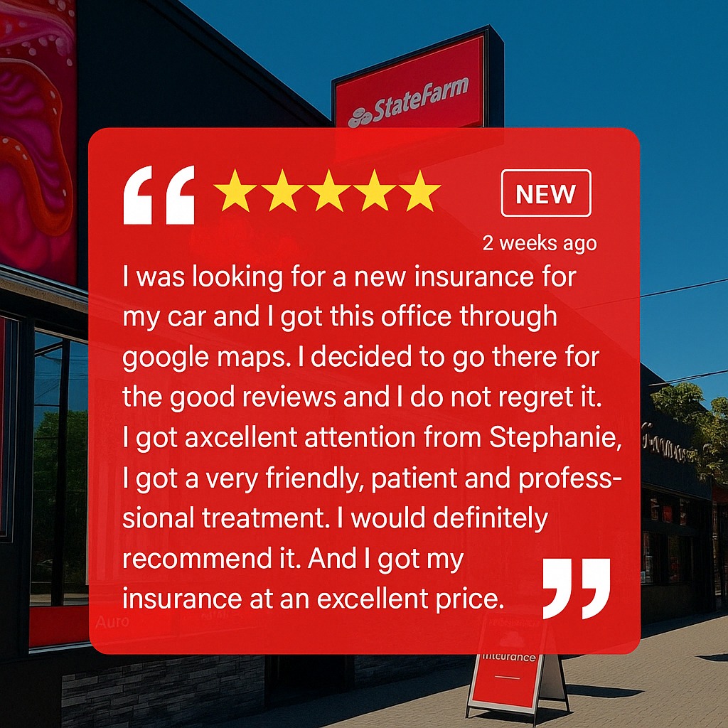 Mario Russo-State Farm Agent Facebook ad: Call or text Stephanie, Laura, Juan, Abi and…