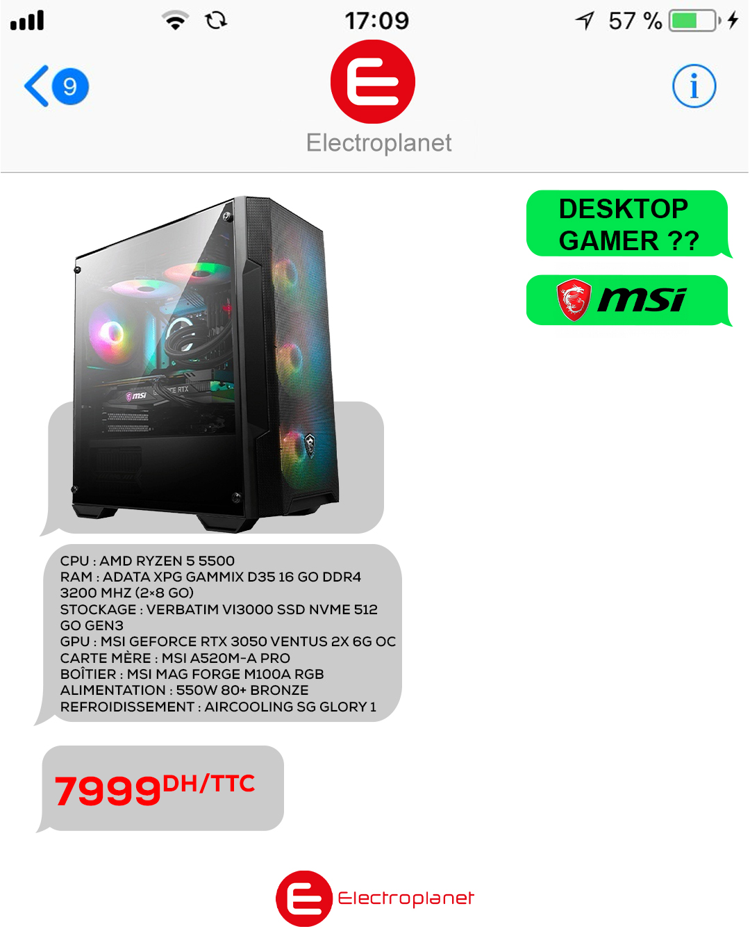 Electroplanet Facebook ad