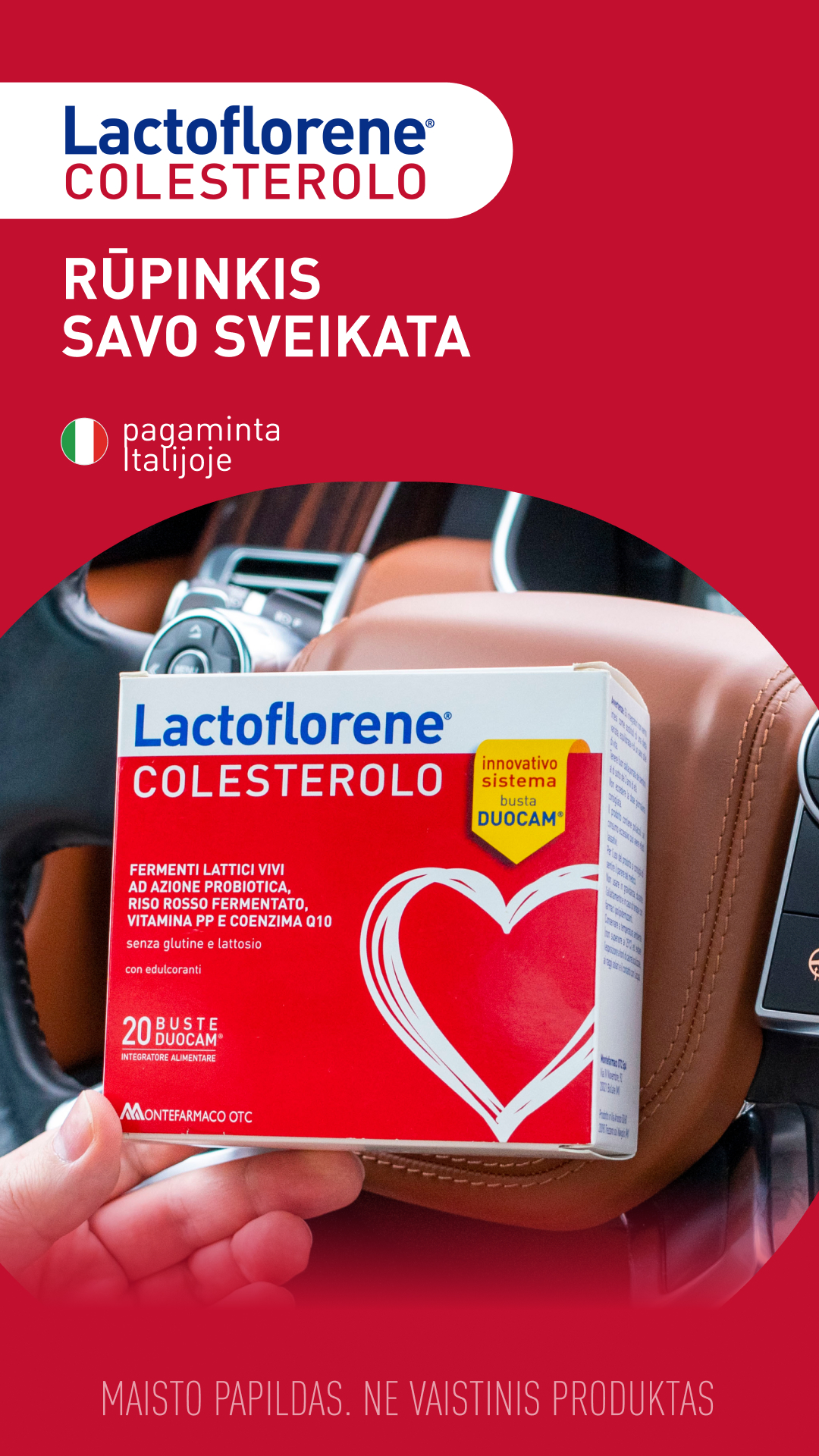 Lactoflorene Lietuva Facebook ad