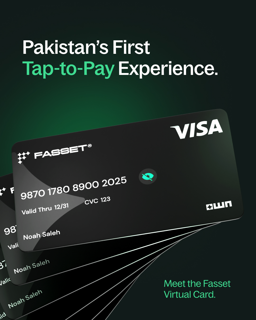 Fasset Facebook ad: Fasset: Global Digital Bank