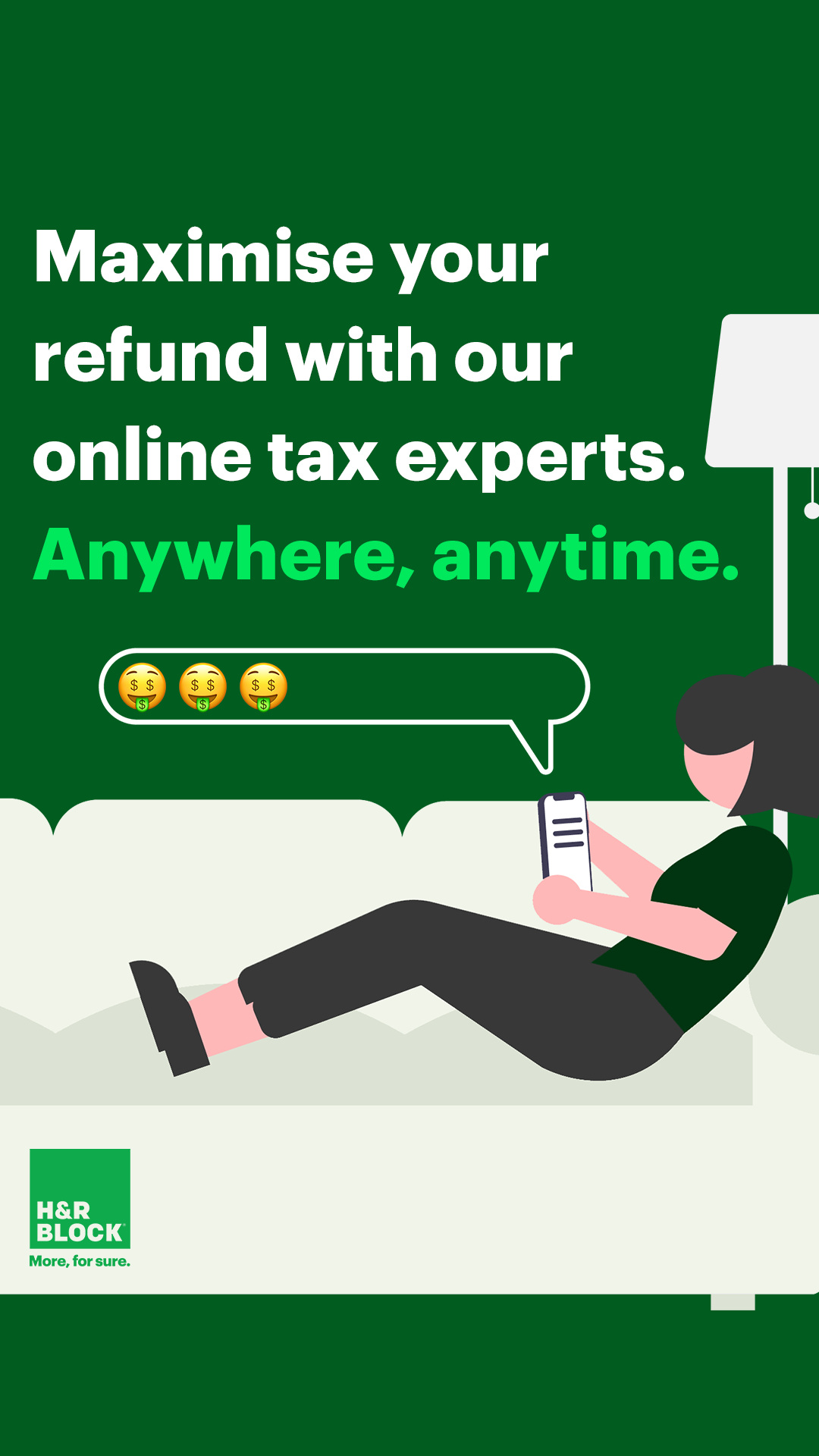 H&R Block Australia Facebook ad