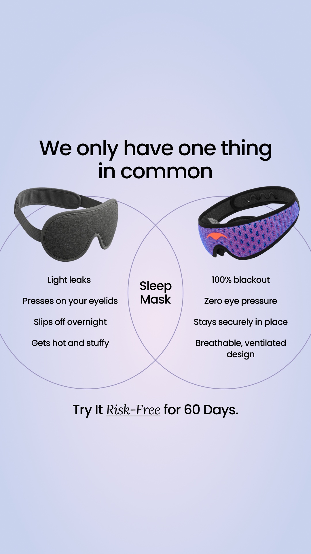 Manta Sleep Facebook ad