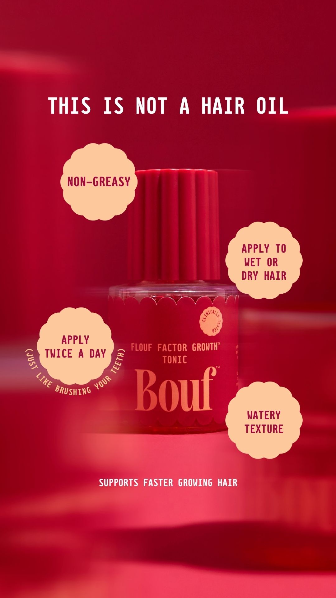 Bouf Haircare Facebook ad