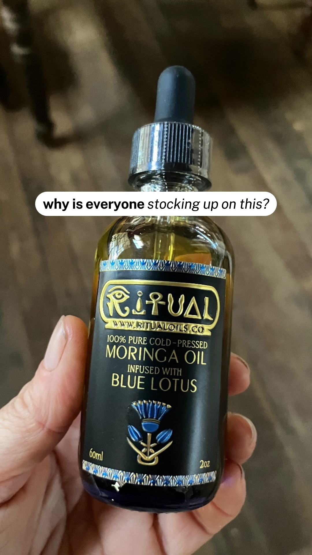 Ritual Oils Facebook ad