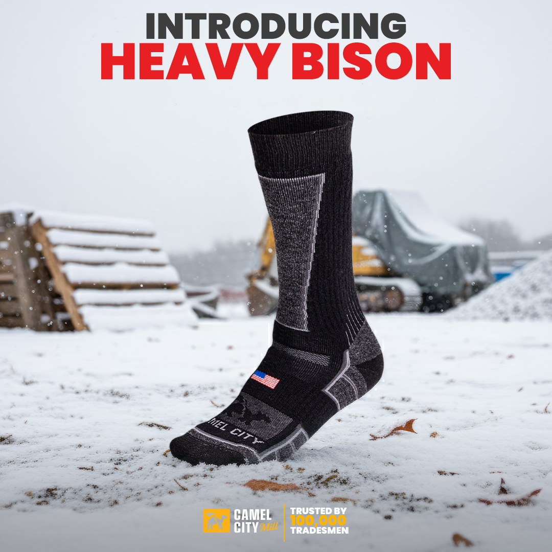 Camel City Mill Work Socks Facebook ad