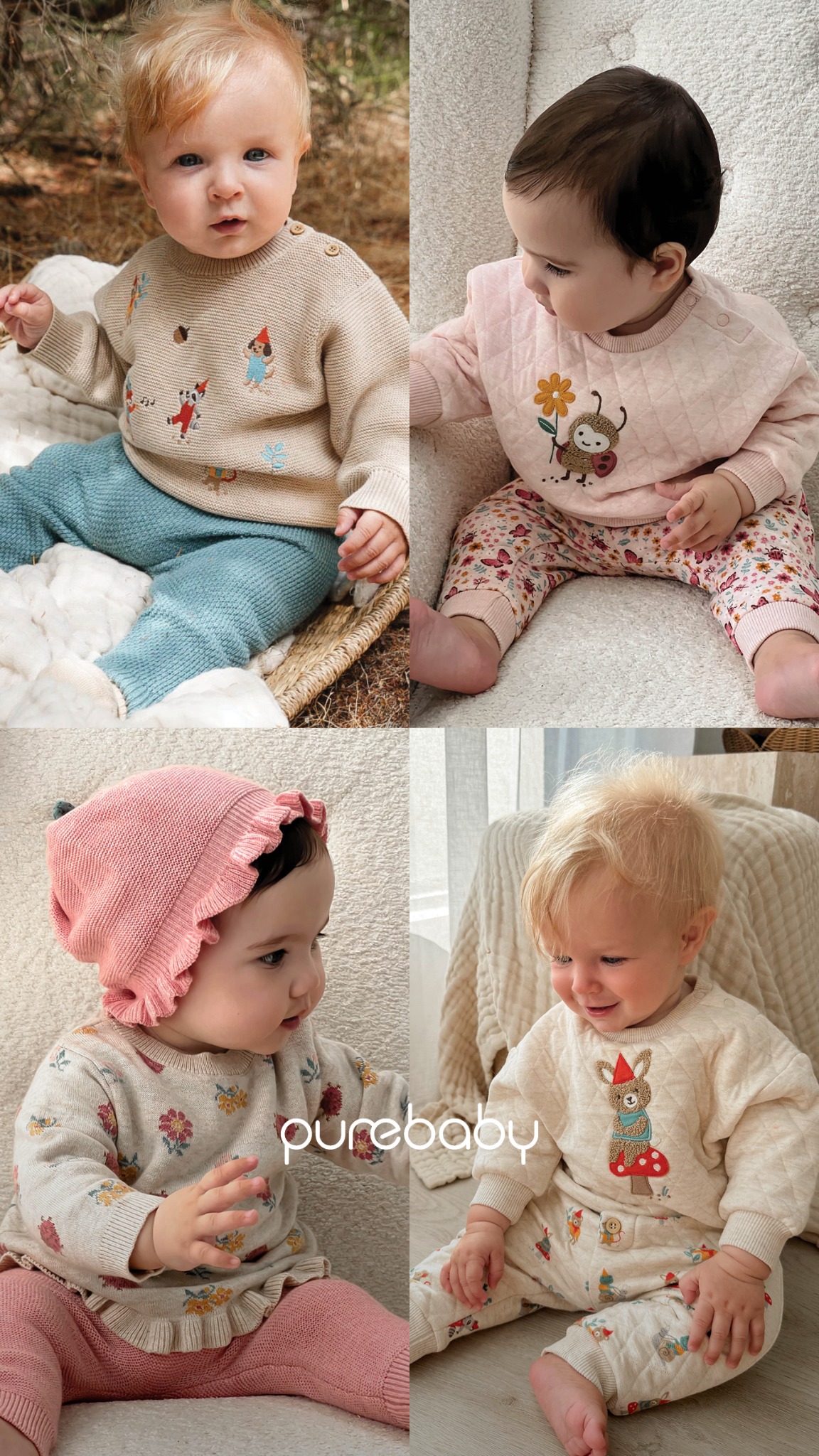 Purebaby Facebook ad