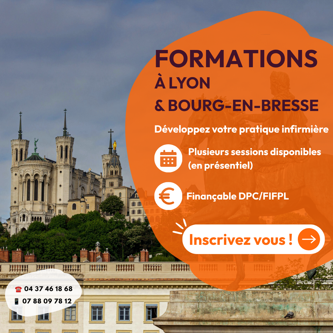 Pôle Formation Santé - Infirmiers Facebook ad: Formations IDEL à Lyon et Bourg-en-Bresse