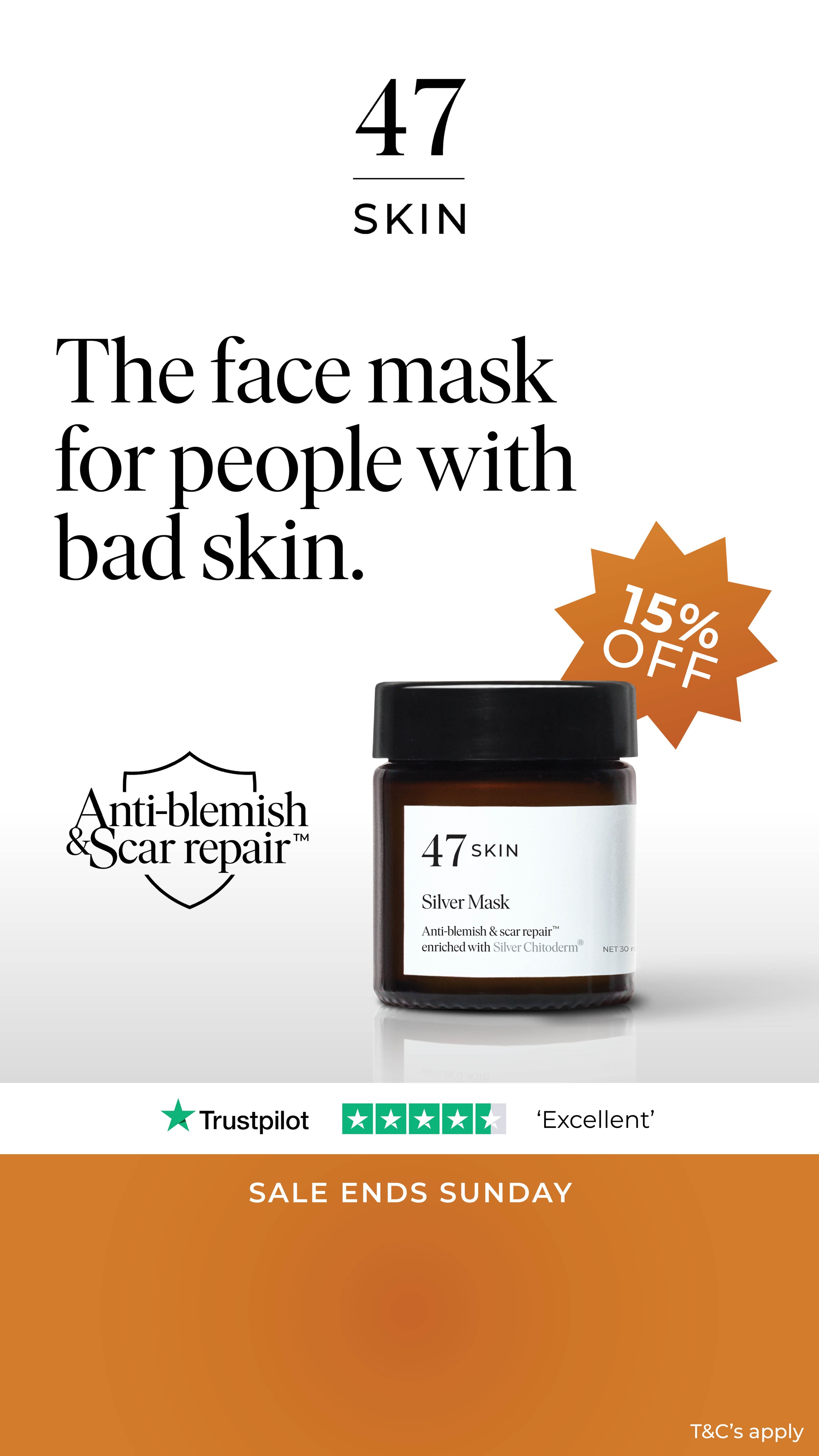 47Skin Facebook ad