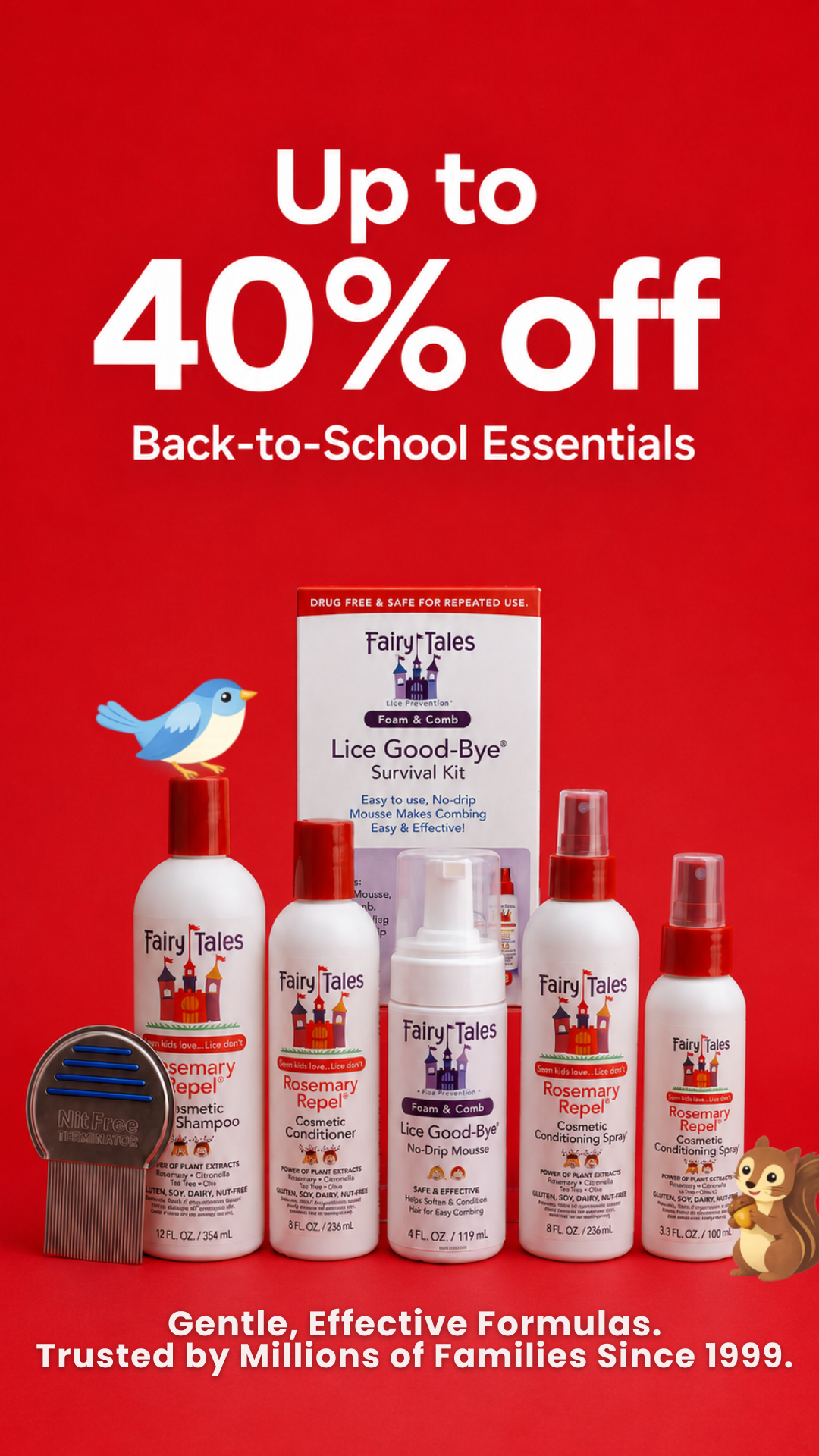 FAIRY TALES HAIR CARE Facebook ad