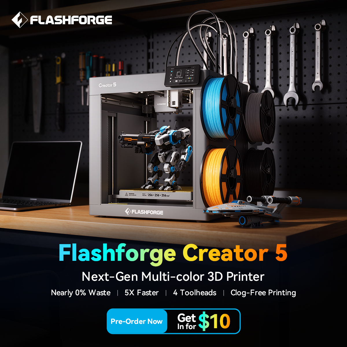 Flashforge Facebook ad