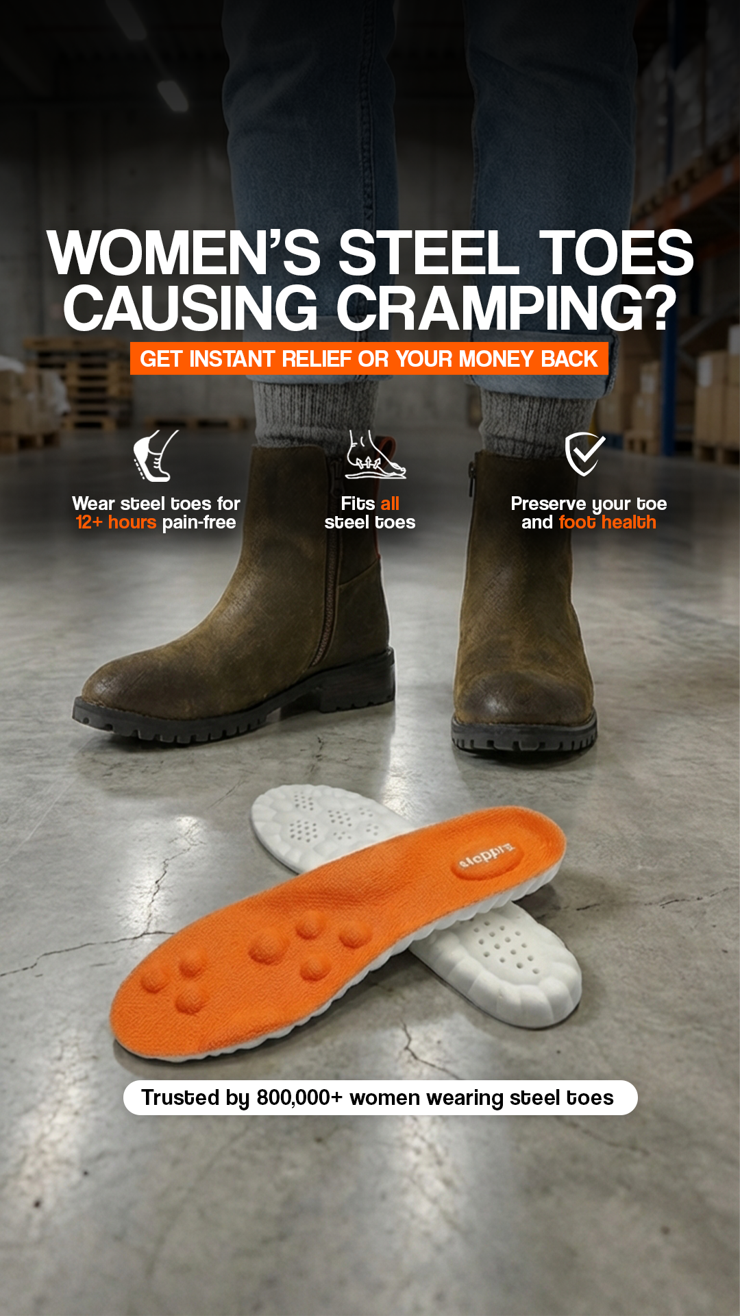 Stepprs Facebook ad