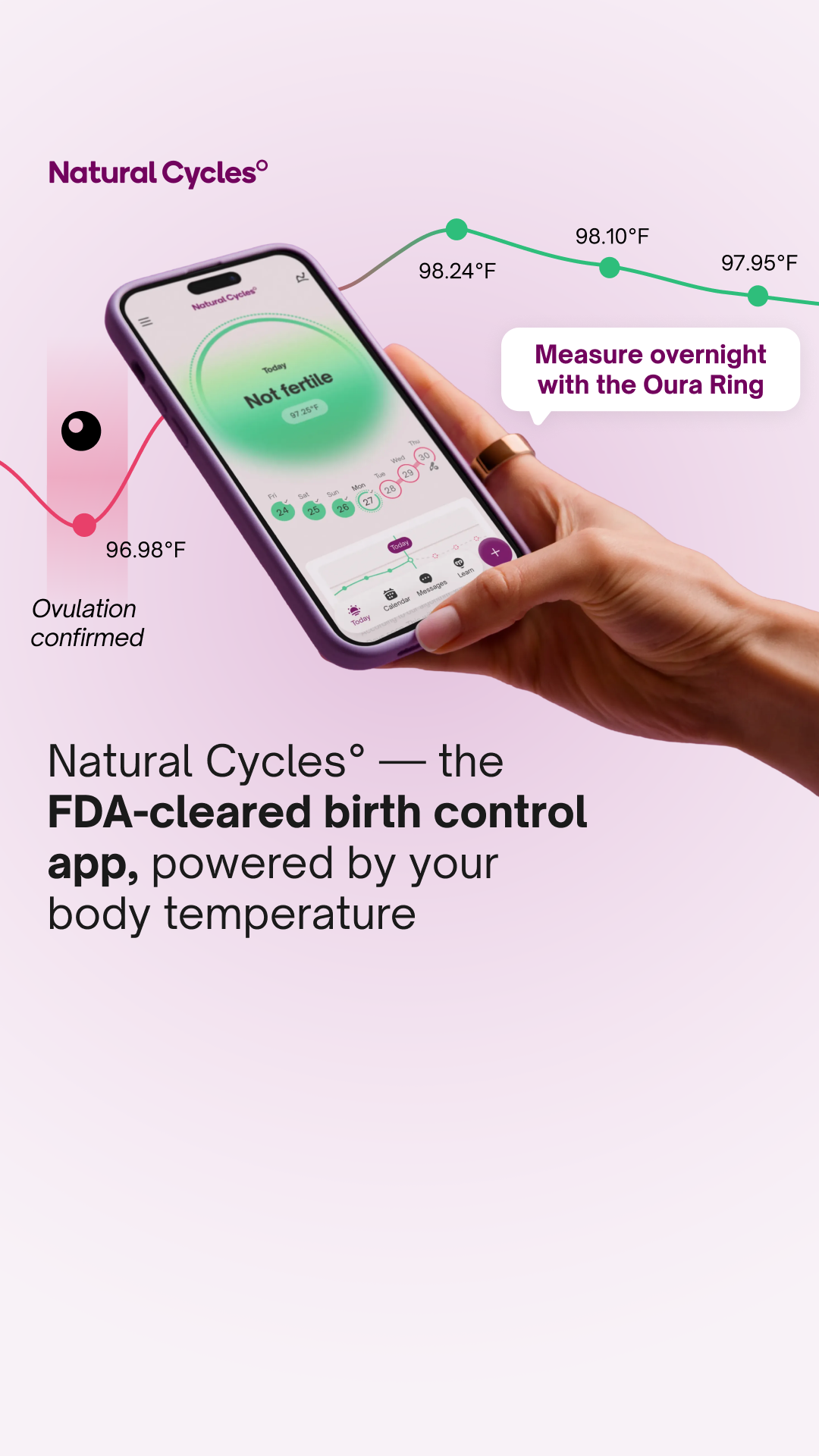 Natural Cycles Facebook ad