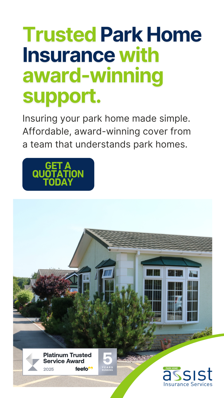 Park Home Assist Insurance Services Facebook ad