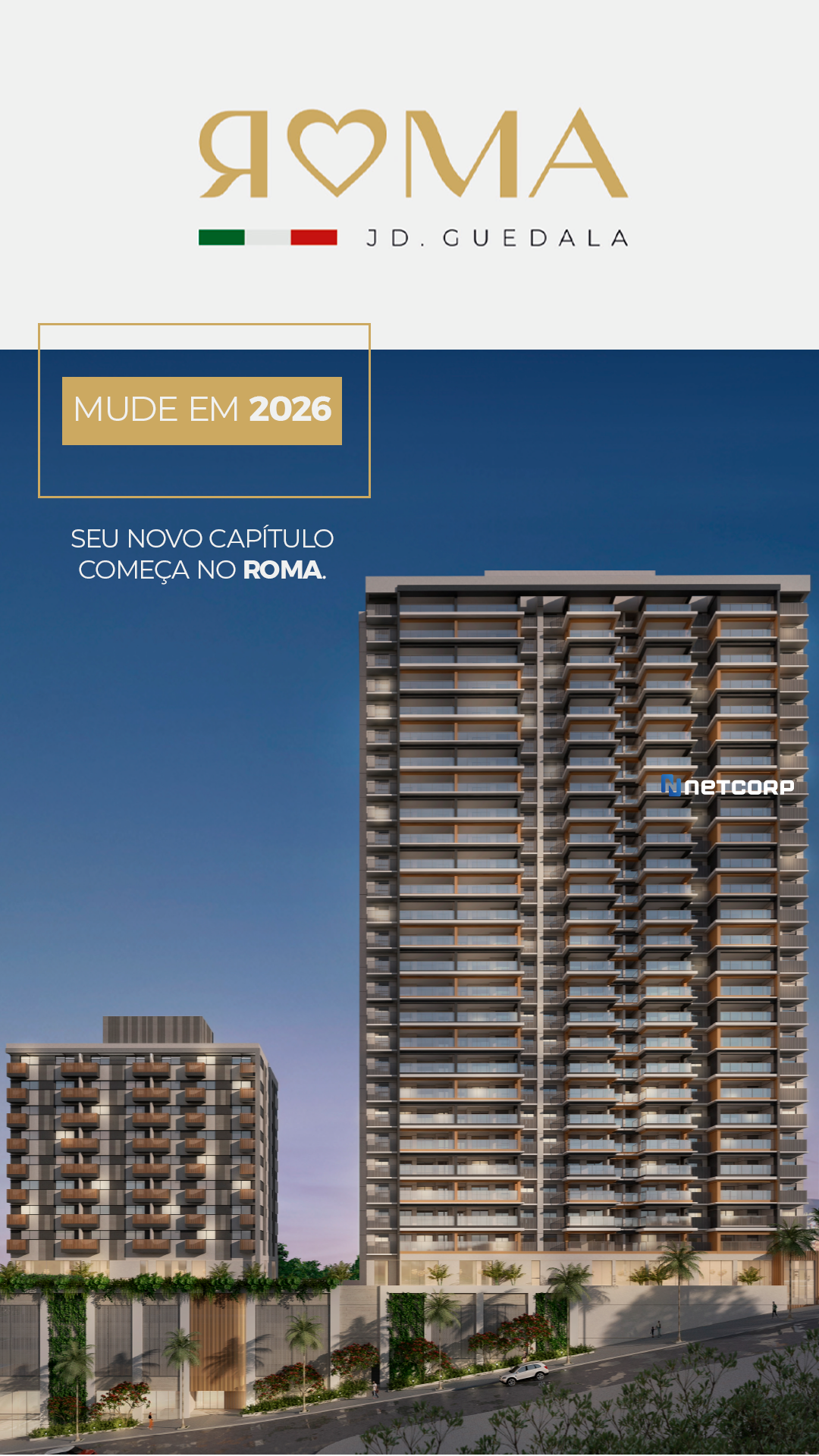 Netcorp Itália Facebook ad from Mar 24, 2026