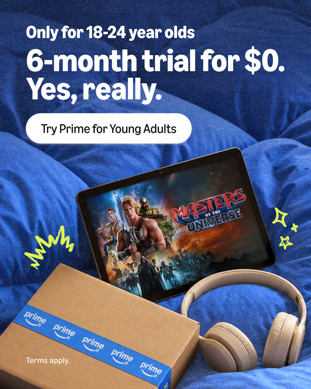 Amazon Prime Facebook ad
