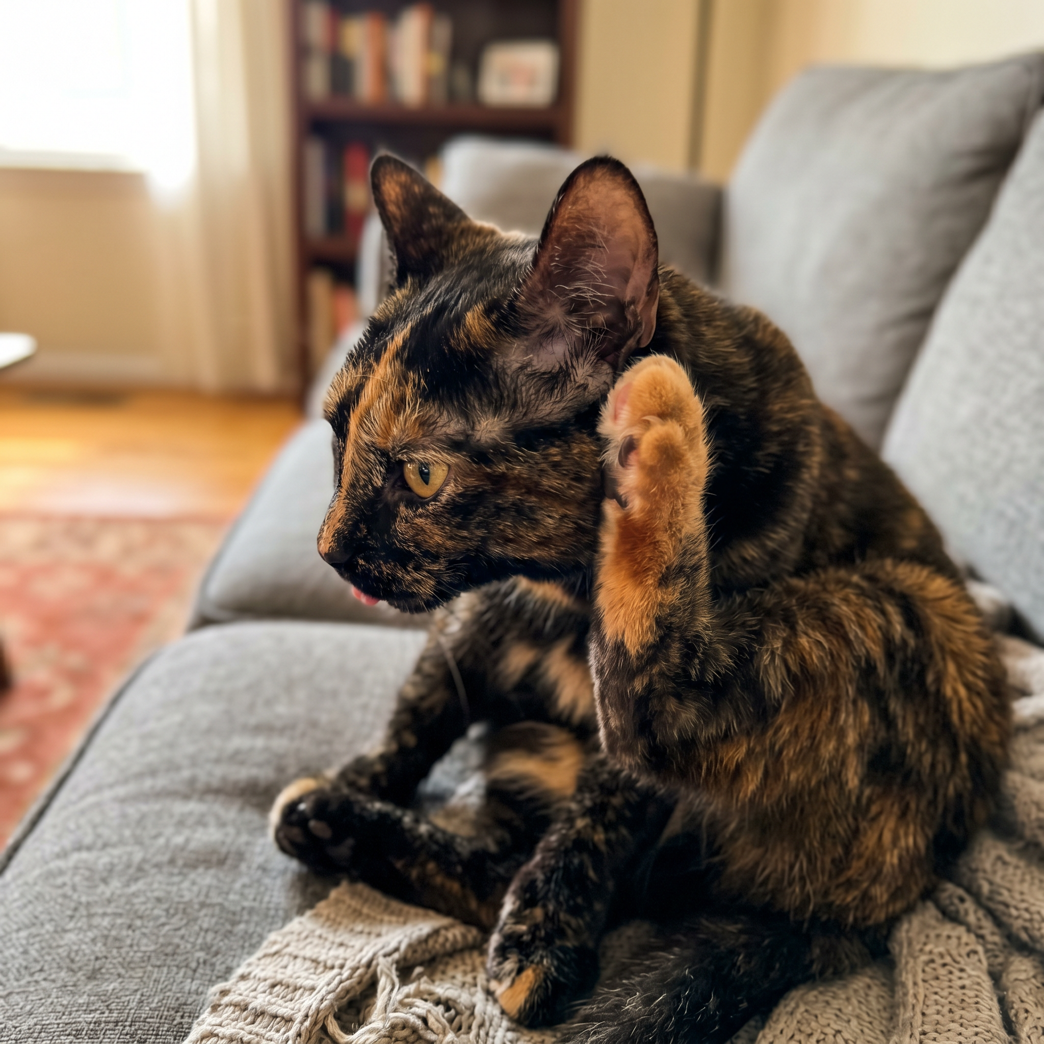 The Pet Ear Health Foundation Facebook ad: I Clapped - My Cat Didn't Turn…