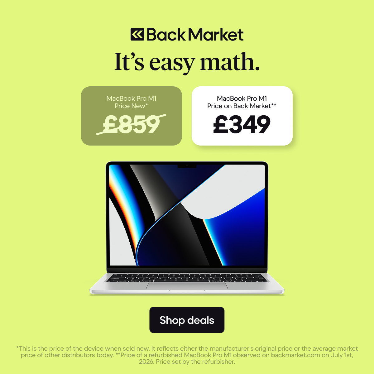 Back Market Facebook ad