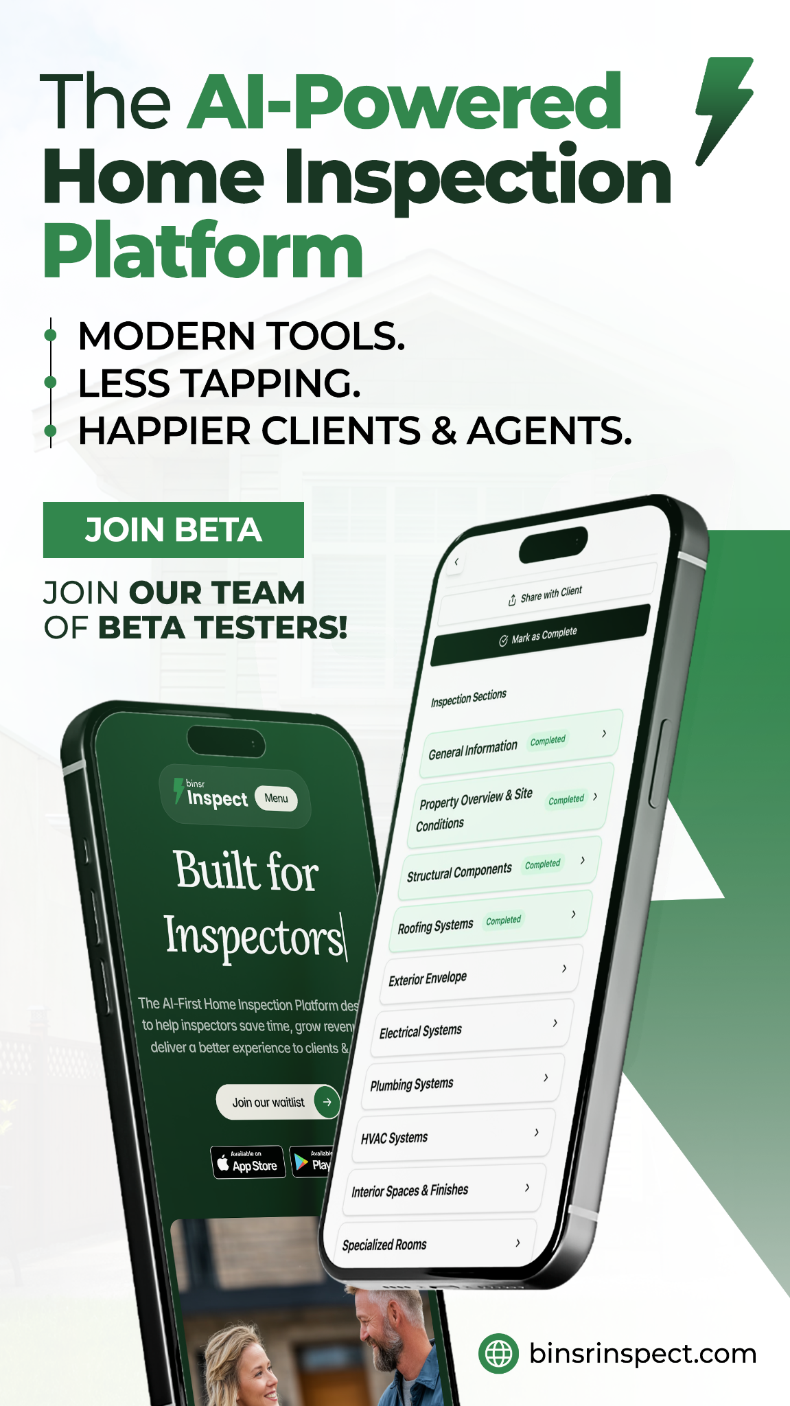 Binsr Inspect Facebook ad