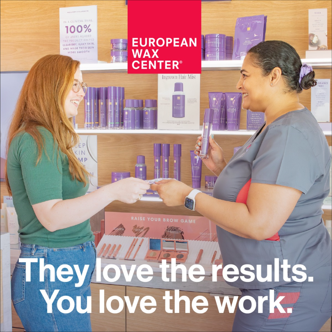 European Wax Center Facebook ad