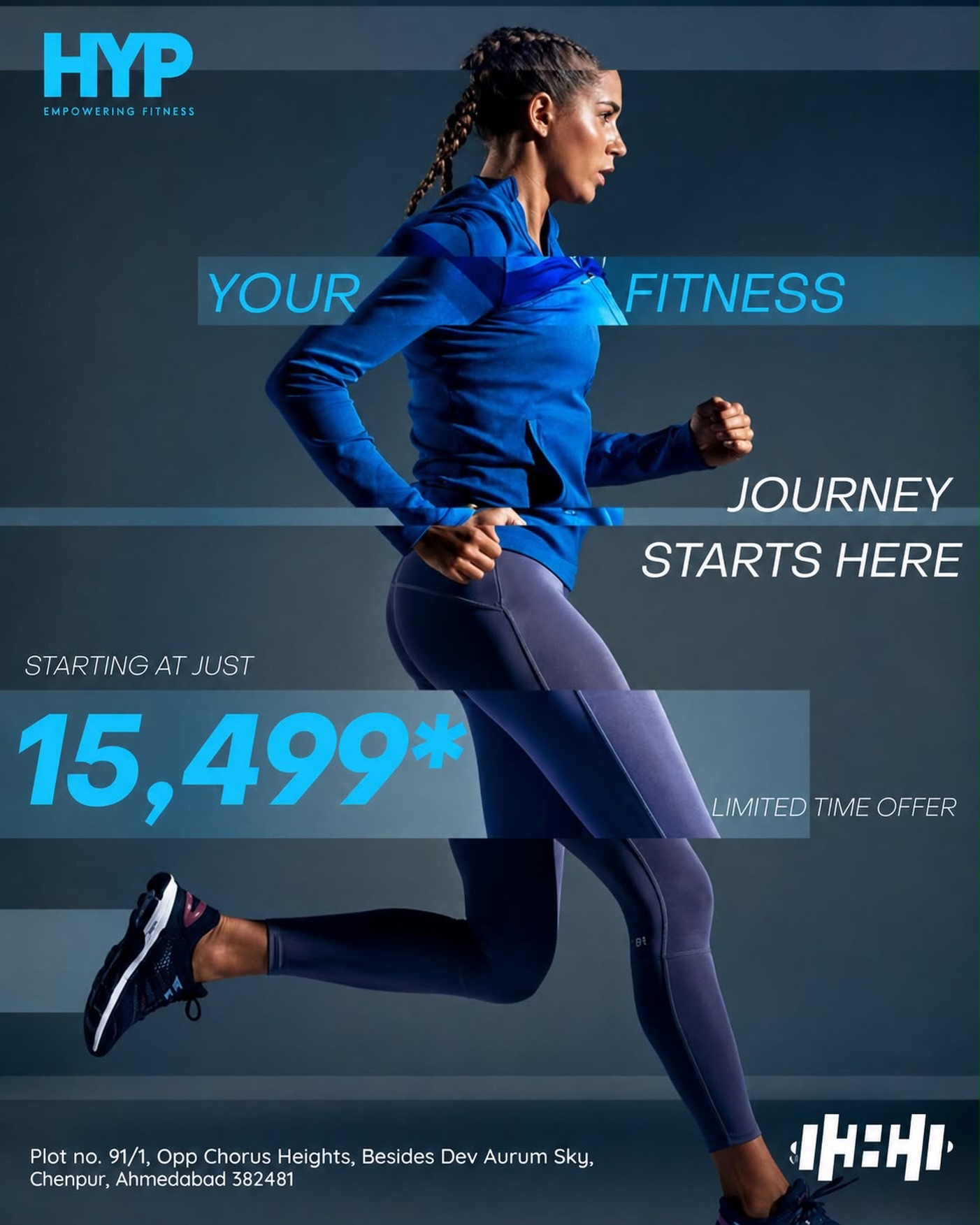 fitnesshyp Facebook ad: Stop waiting for the right time.