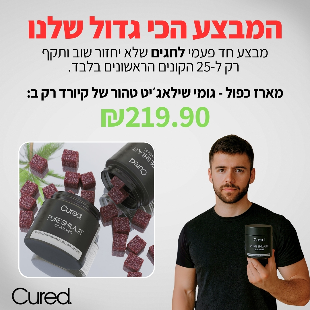 Cured Israel Facebook ad from Jan 4, 2026