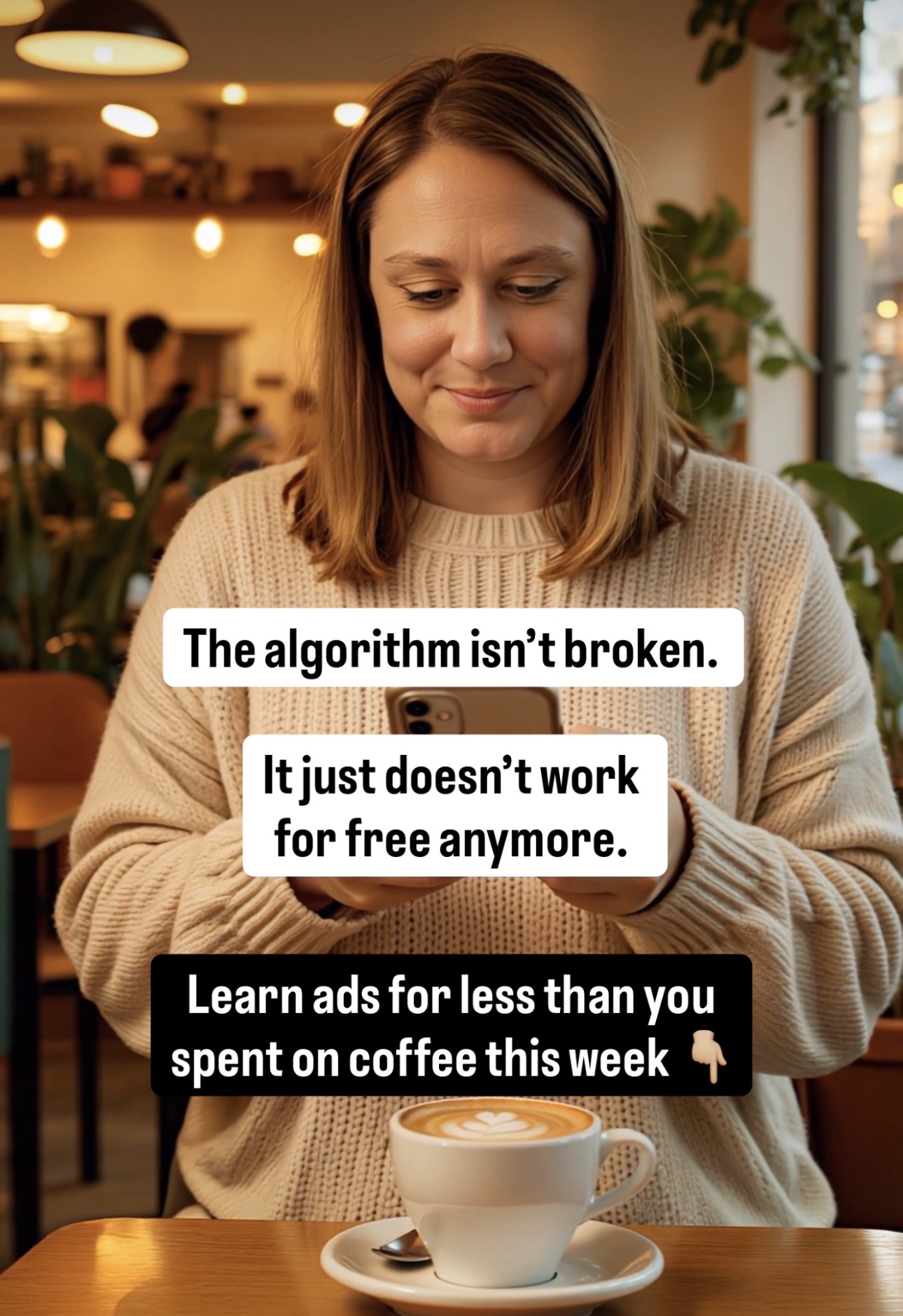 The Sweatpants CEO Facebook ad: Run Ads That Sell 24/7