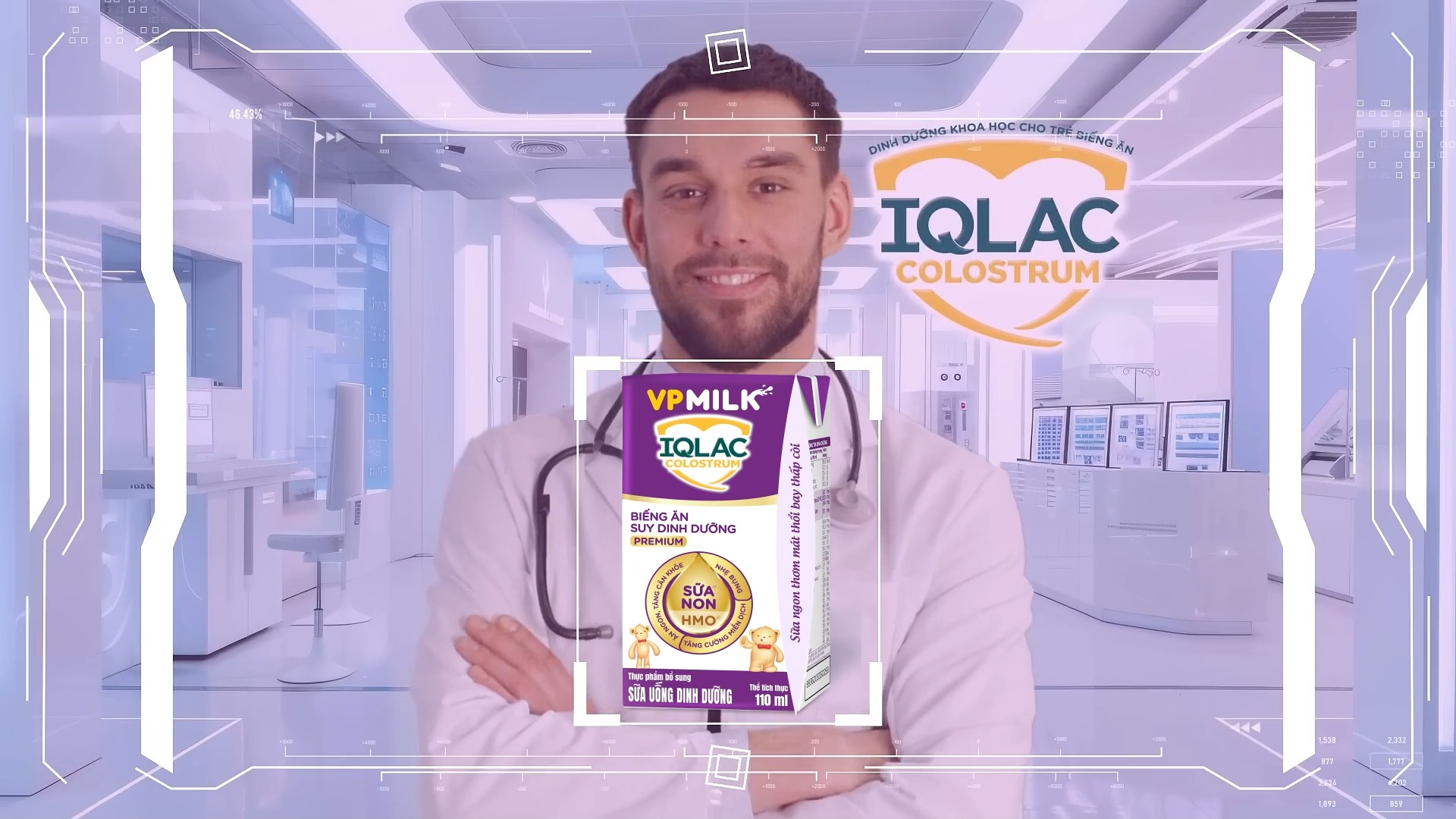 VPMilk IQLac Facebook ad: BÉ ĂN NGON, TĂNG CÂN KHỎE CÙNG IQLAC…