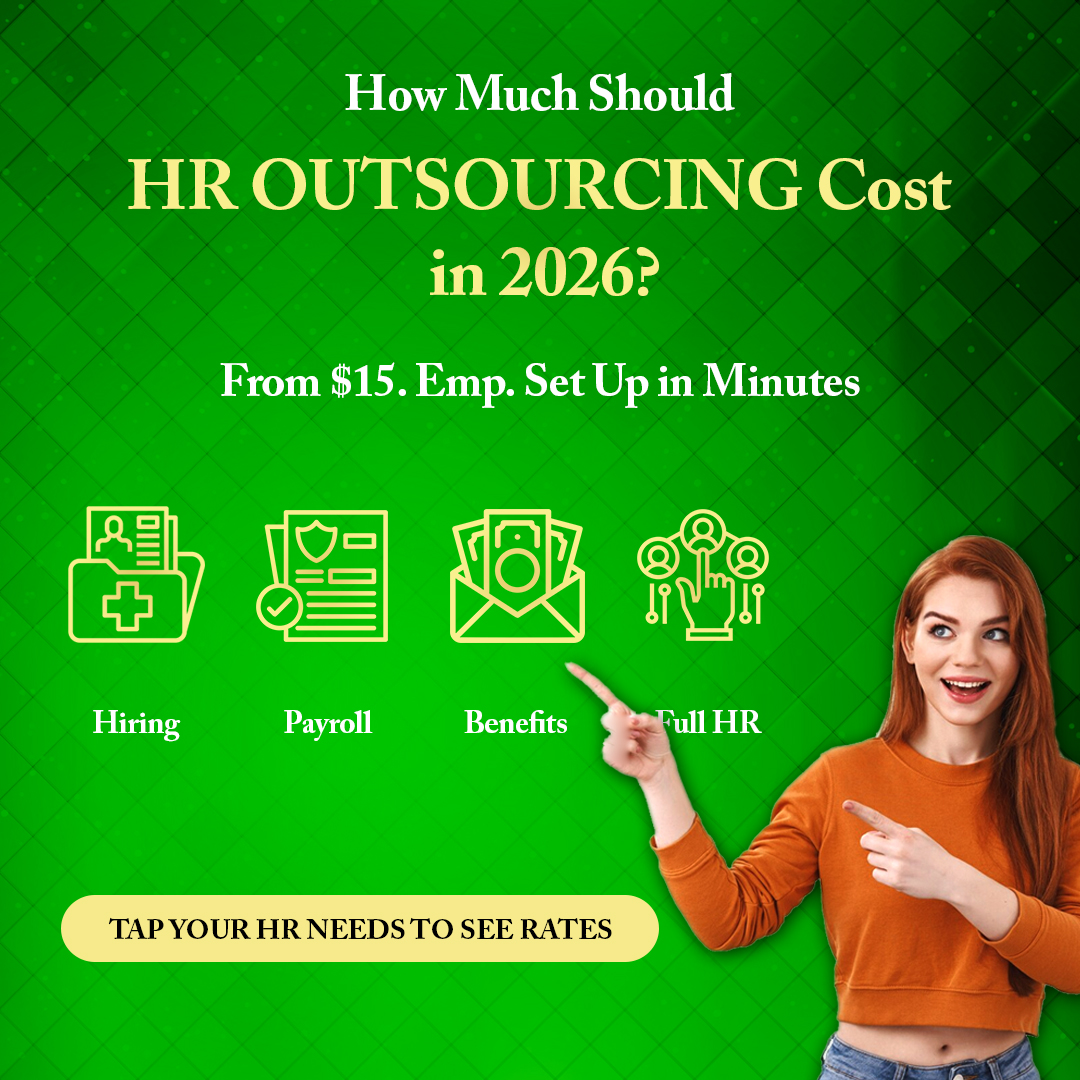 HRcosts.com Facebook ad: HR Done For You from $6/employee