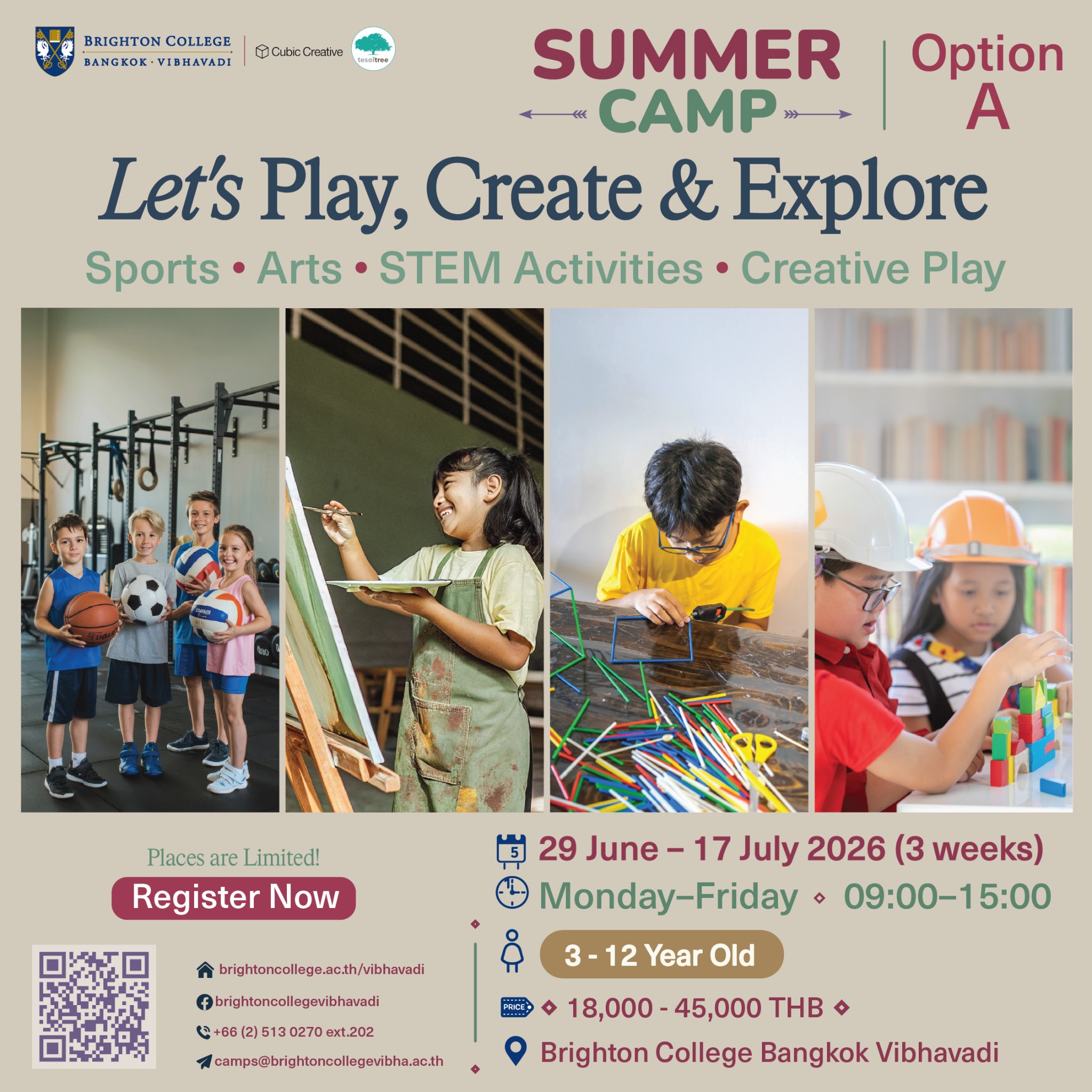 Brighton College Vibhavadi Facebook ad from May 10, 2026