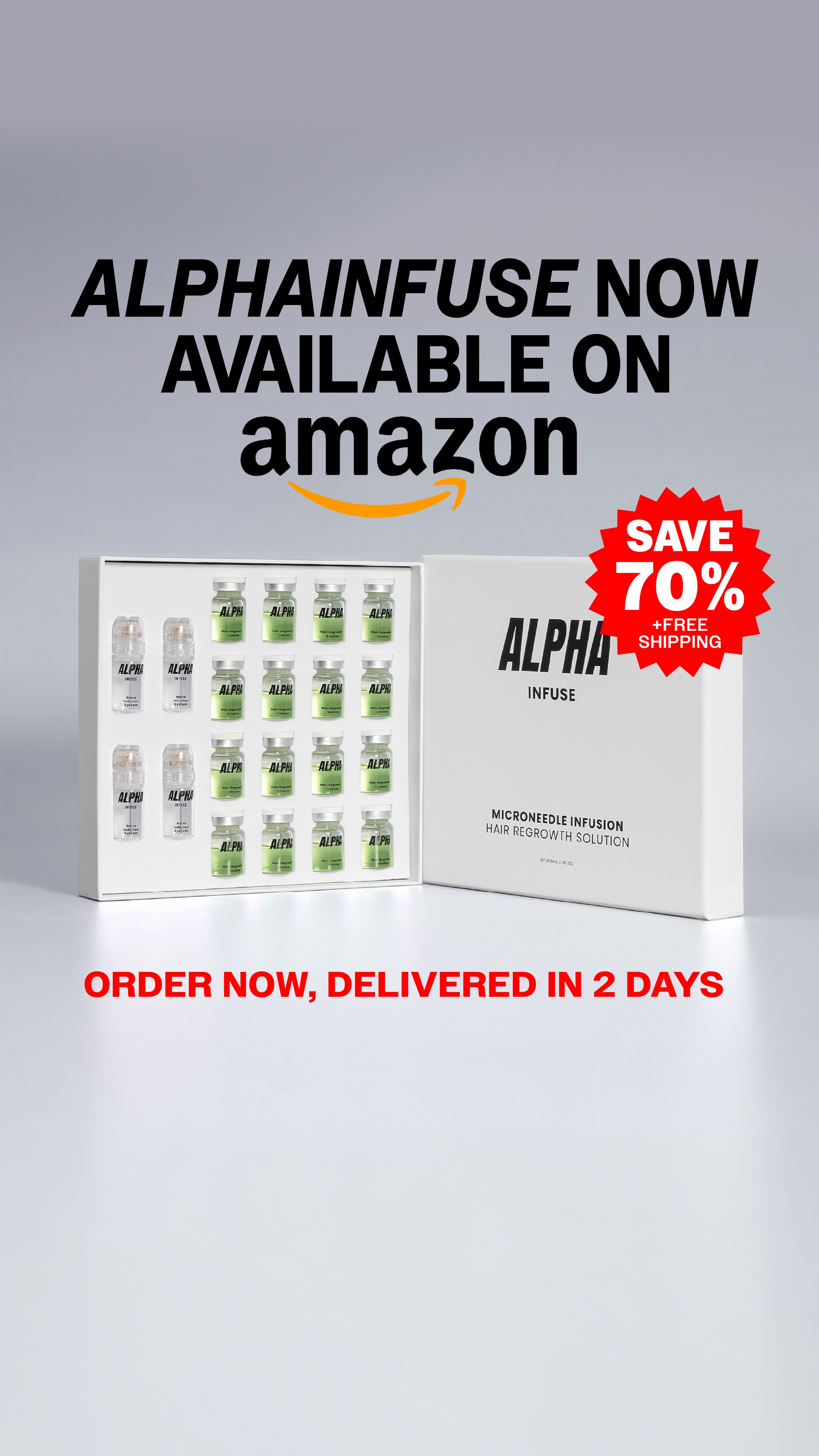 AlphaInfuse Facebook ad
