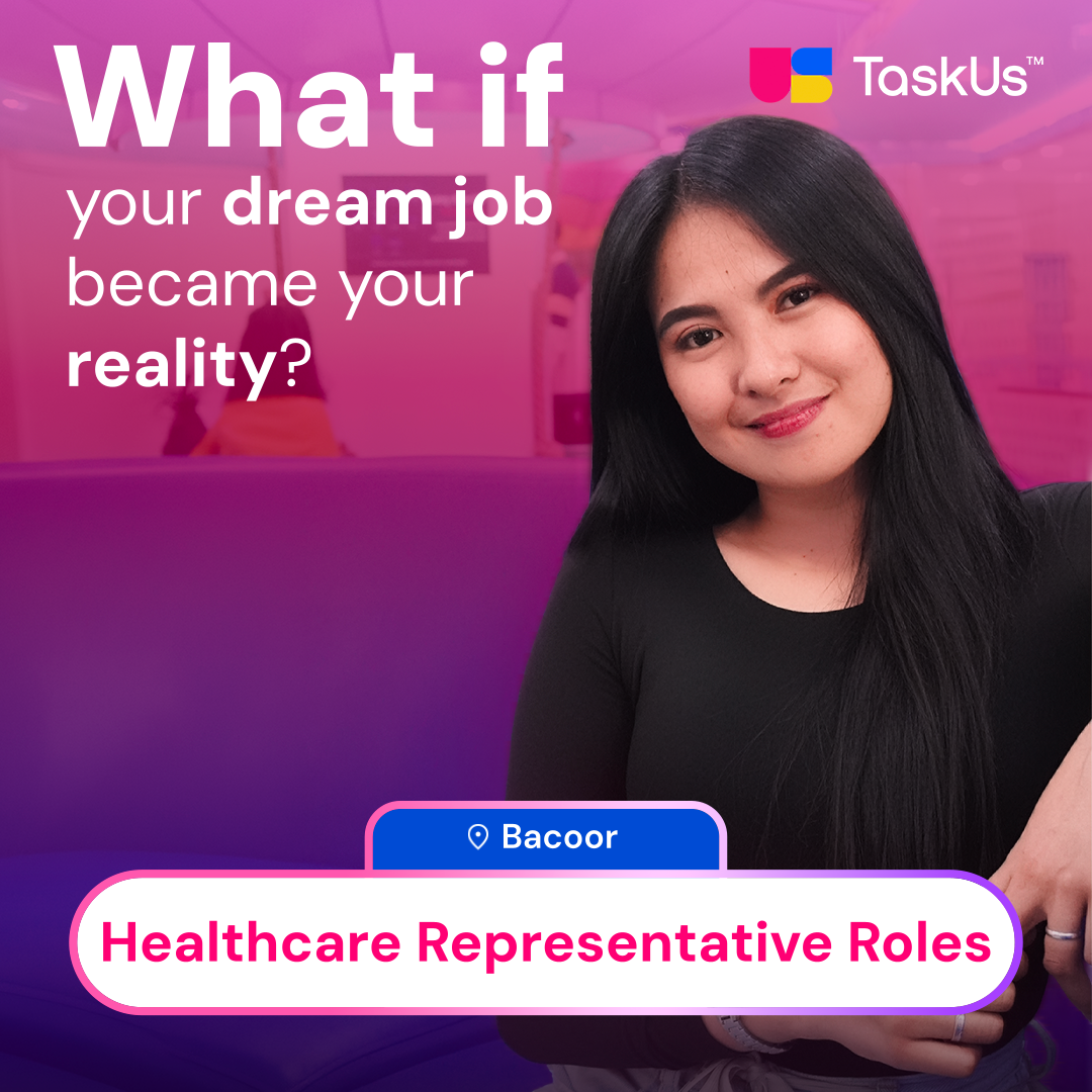 TaskUs Facebook ad