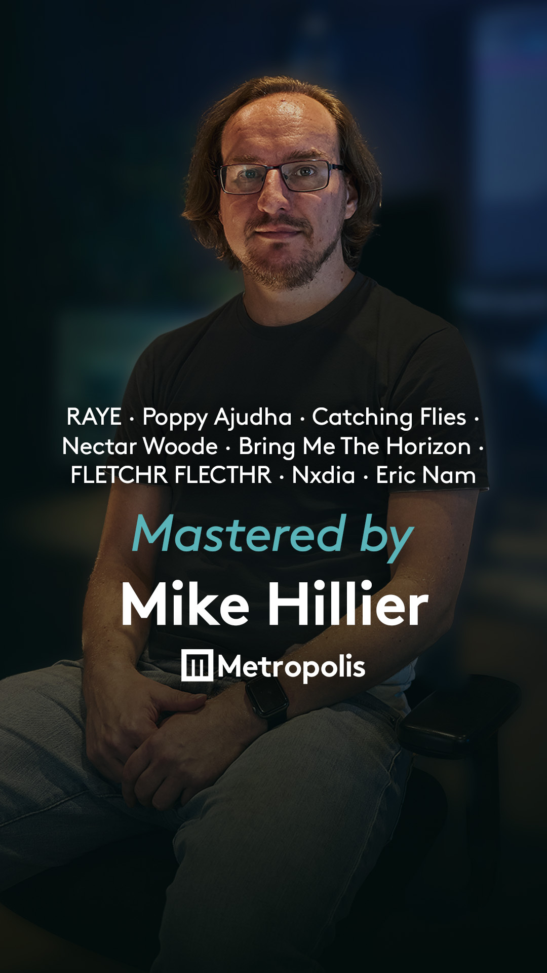 Metropolis Studios Facebook ad: Online Mastering With Mike Hillier