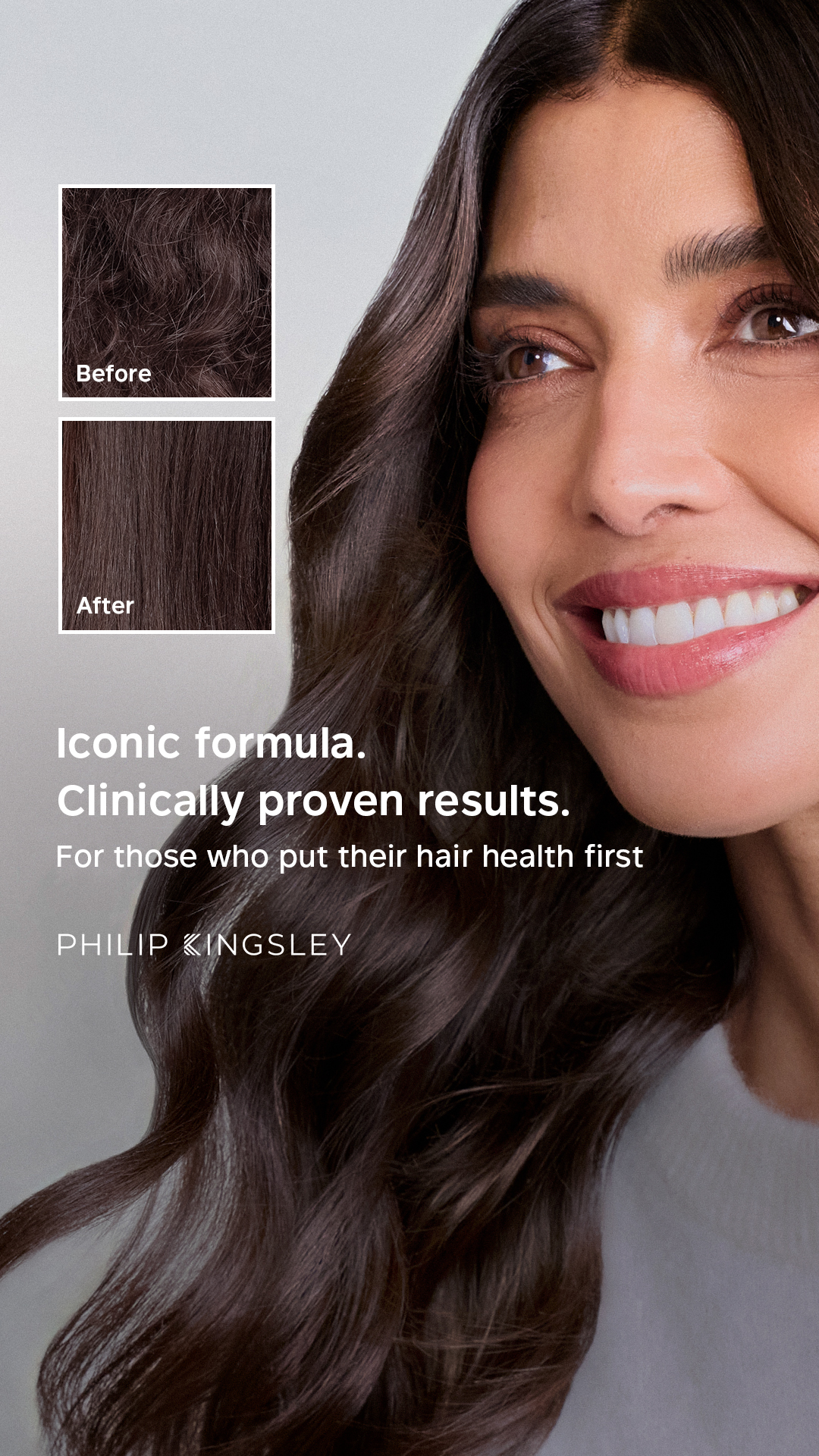 Philip Kingsley Facebook ad: Elasticizer Pre-Shampoo Mask