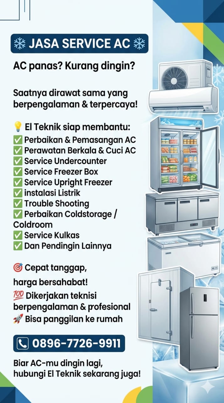 Service AC Facebook ad: MELAYANI SELURUH AREA BALI