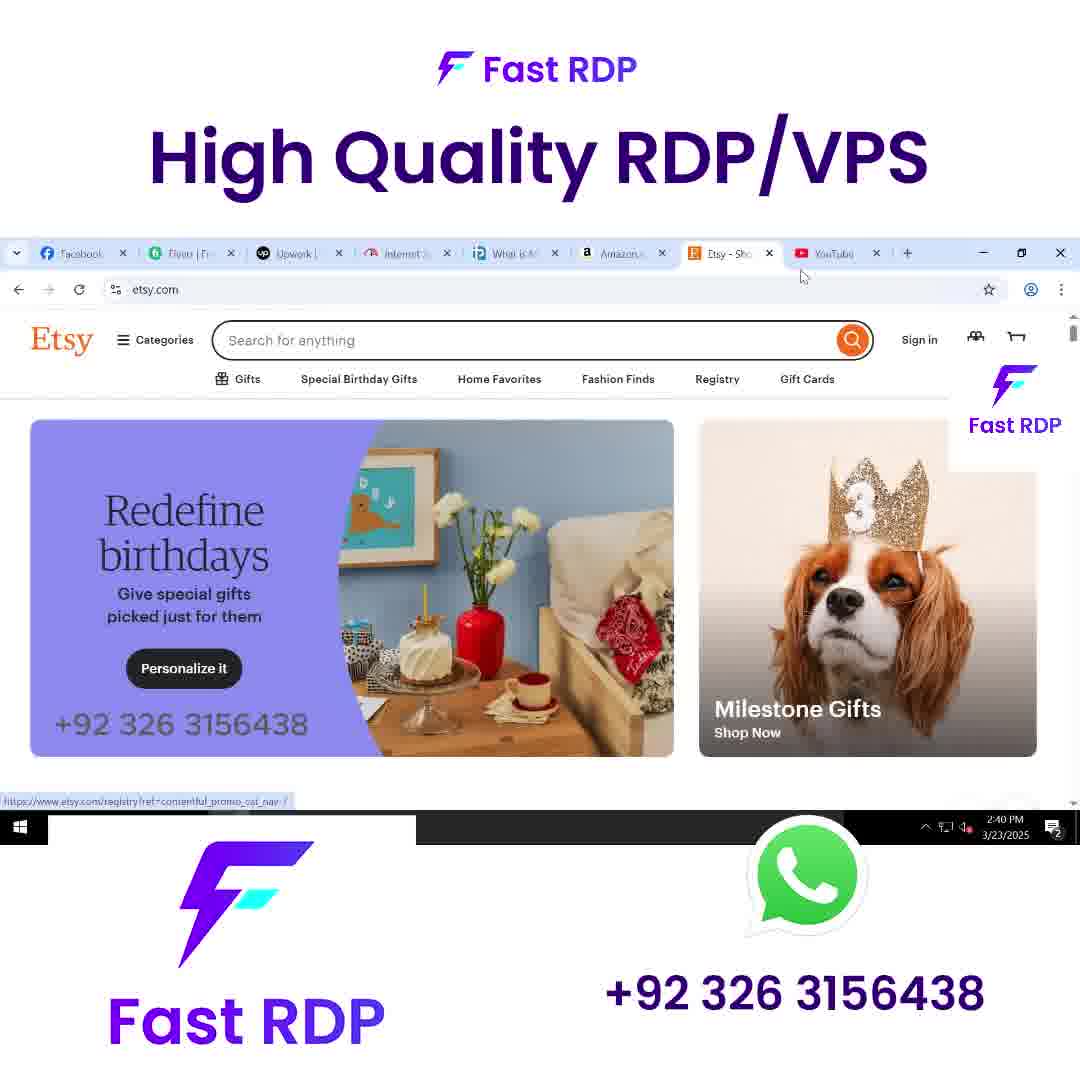 Fast Rdp Facebook ad: Trusted RDP VPS Provider