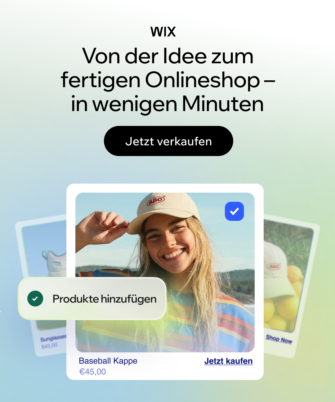 Wix Facebook ad
