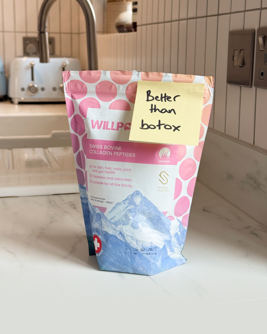 Will Powders Health Facebook ad