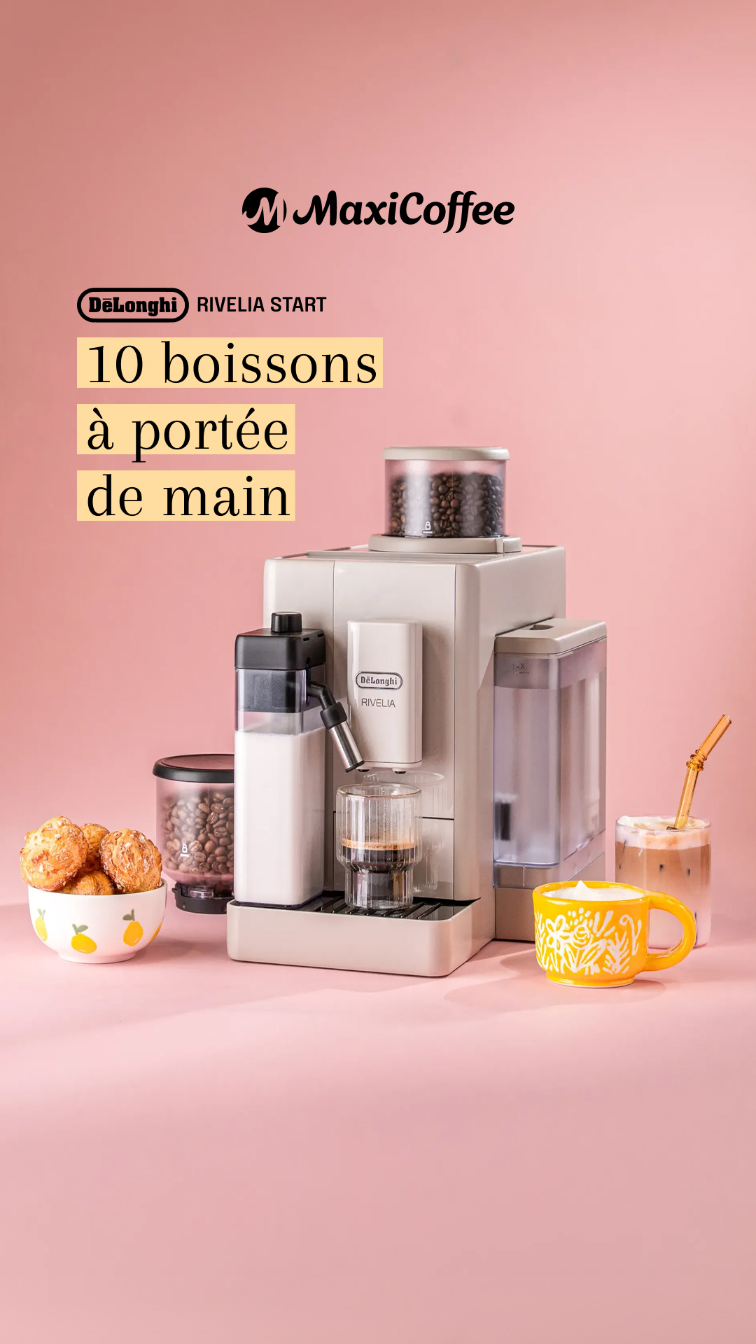 MaxiCoffee Facebook ad: À découvrir maintenant!