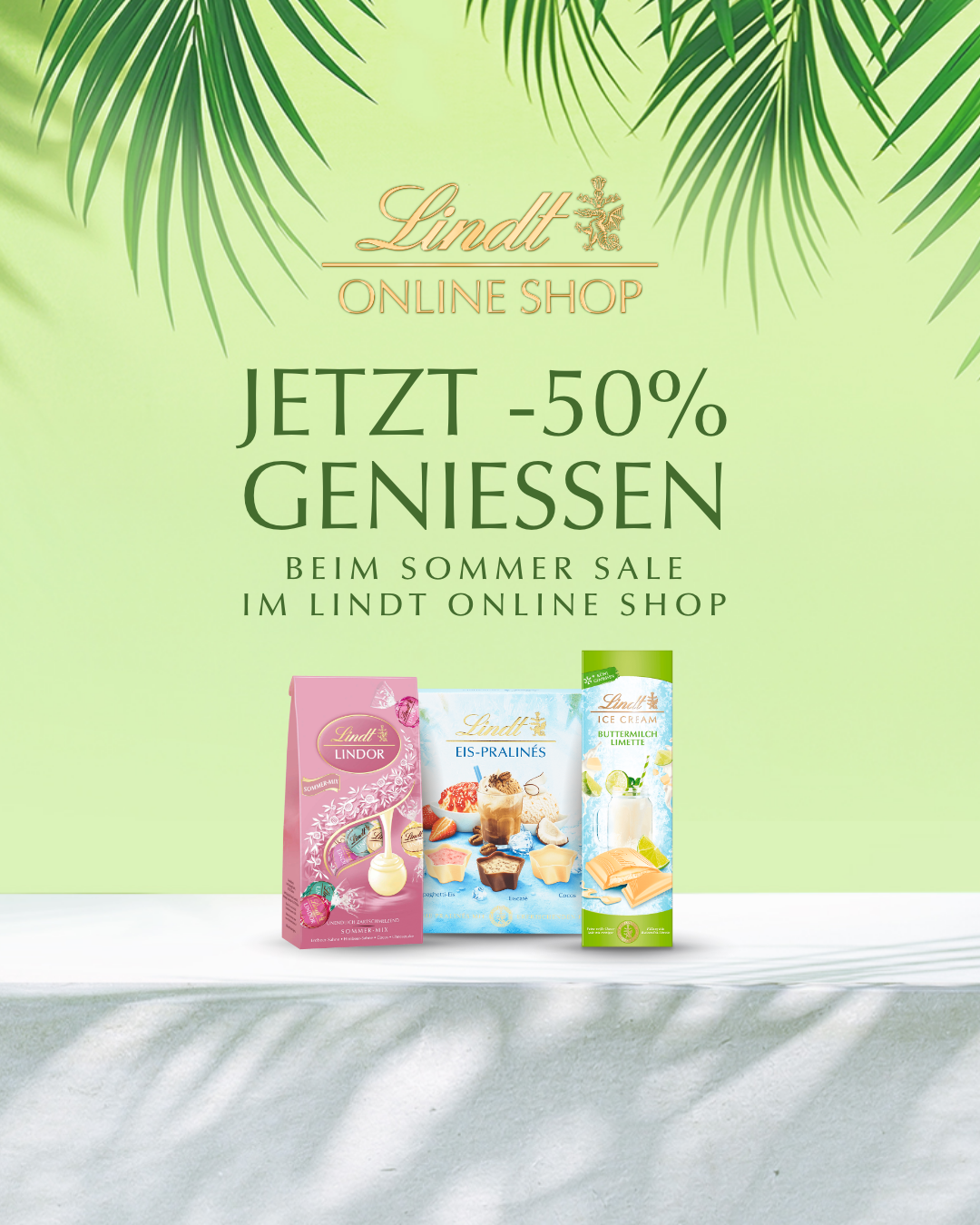 Lindt Facebook ad