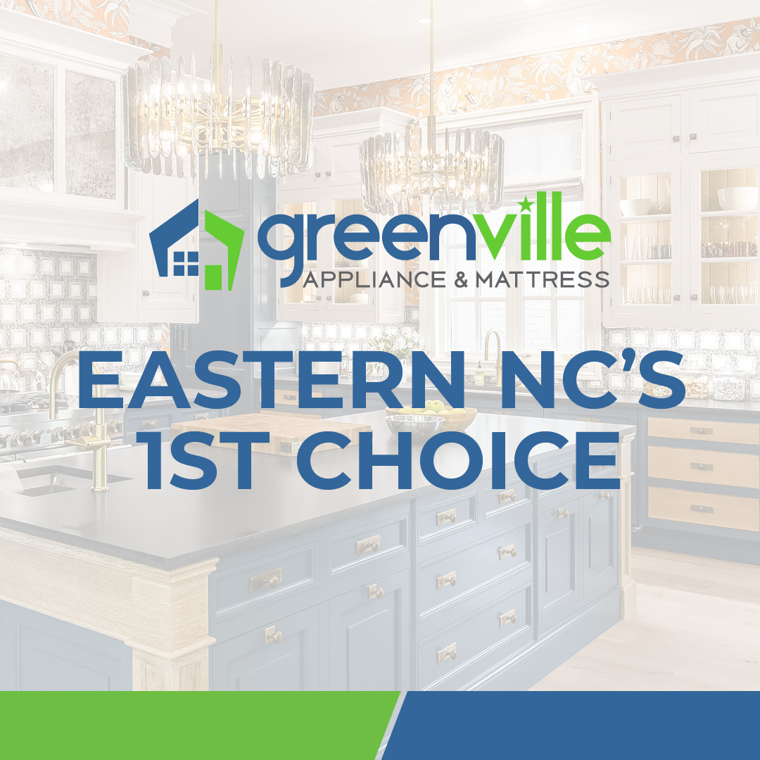 Greenville Appliance & Mattress Facebook ad: Greenville’s go-to for appliances and mattresses store.