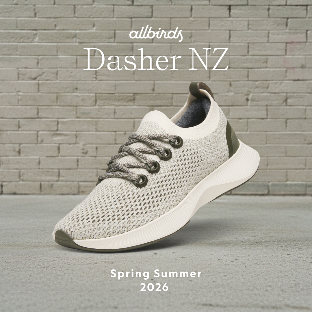 Allbirds Thailand Facebook ad: Dasher NZ อัพเกรดคุณสมบัติและออกแบบมาให้เข้ากับหลากหลายไลฟ์…