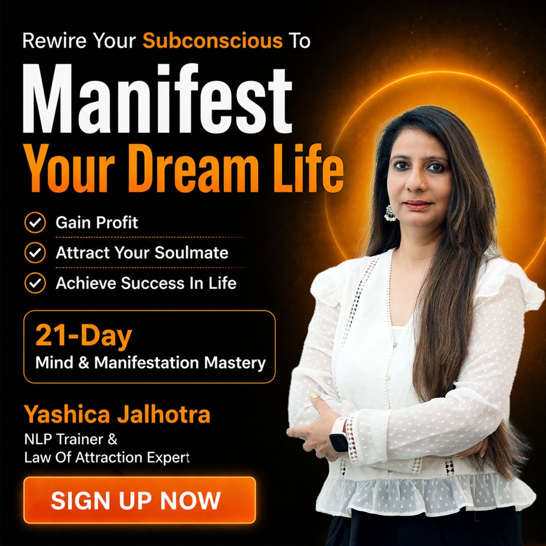 Yashica Jalhotra Mind & Manifestation Facebook ad: You’re Not Stuck. You’re Conditioned.