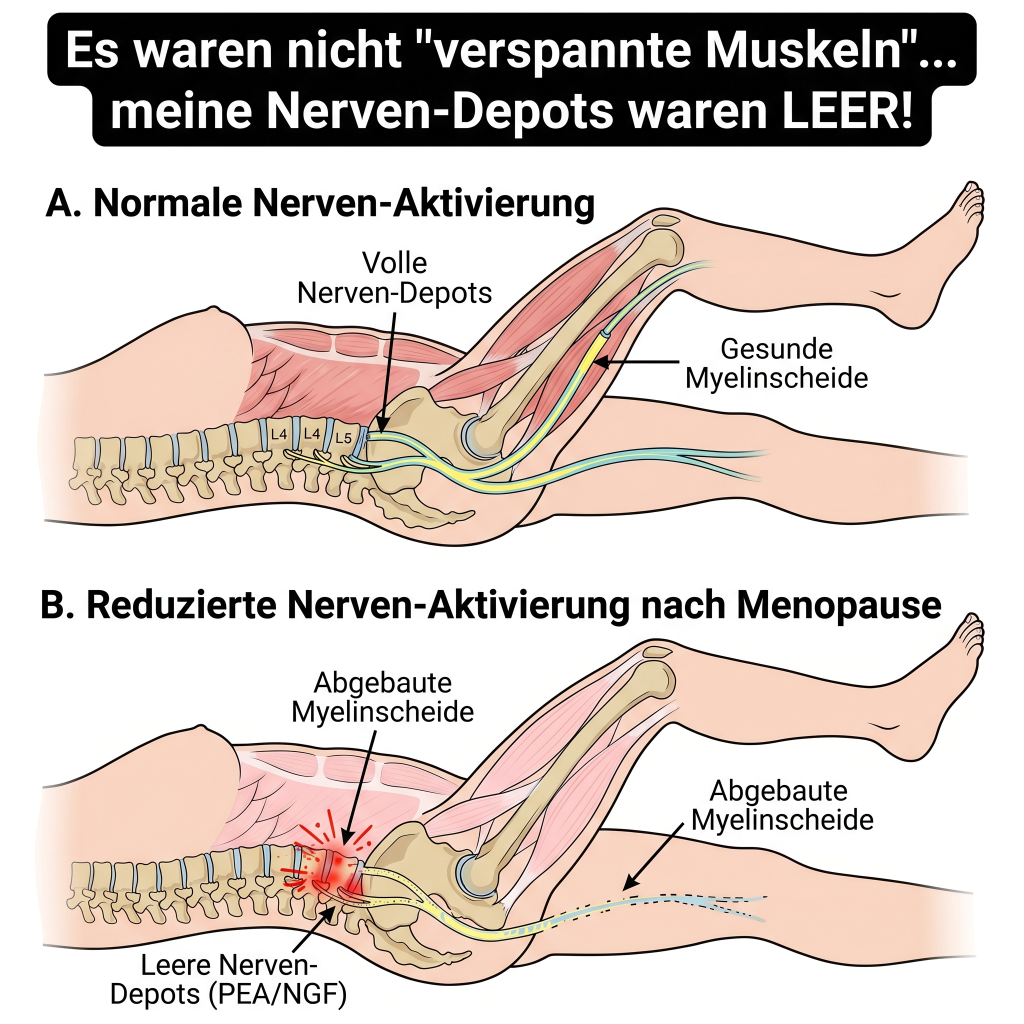 Annette Bauer Facebook ad: Rücken? Das hat wirklich geholfen