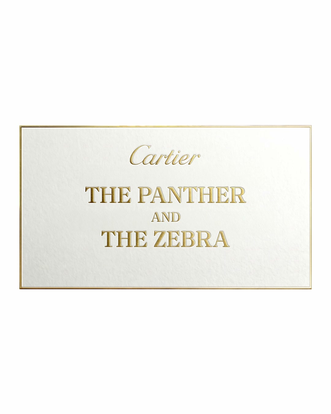 Cartier Facebook ad: Once upon a time, the Panther and a…