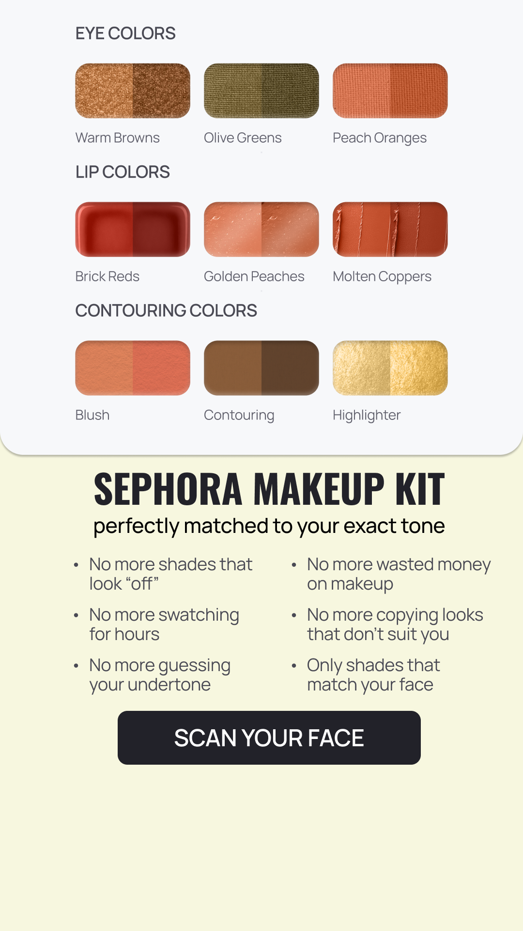 Beauty Transformation Program Facebook ad