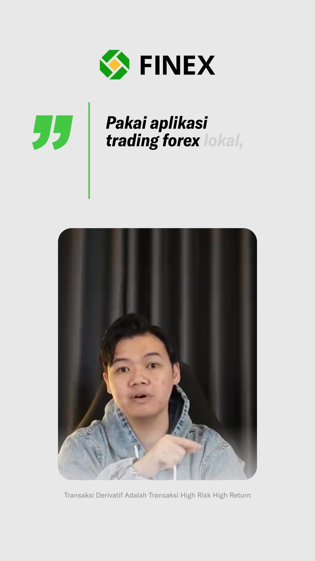 Finex Facebook ad from Jul 22, 2026