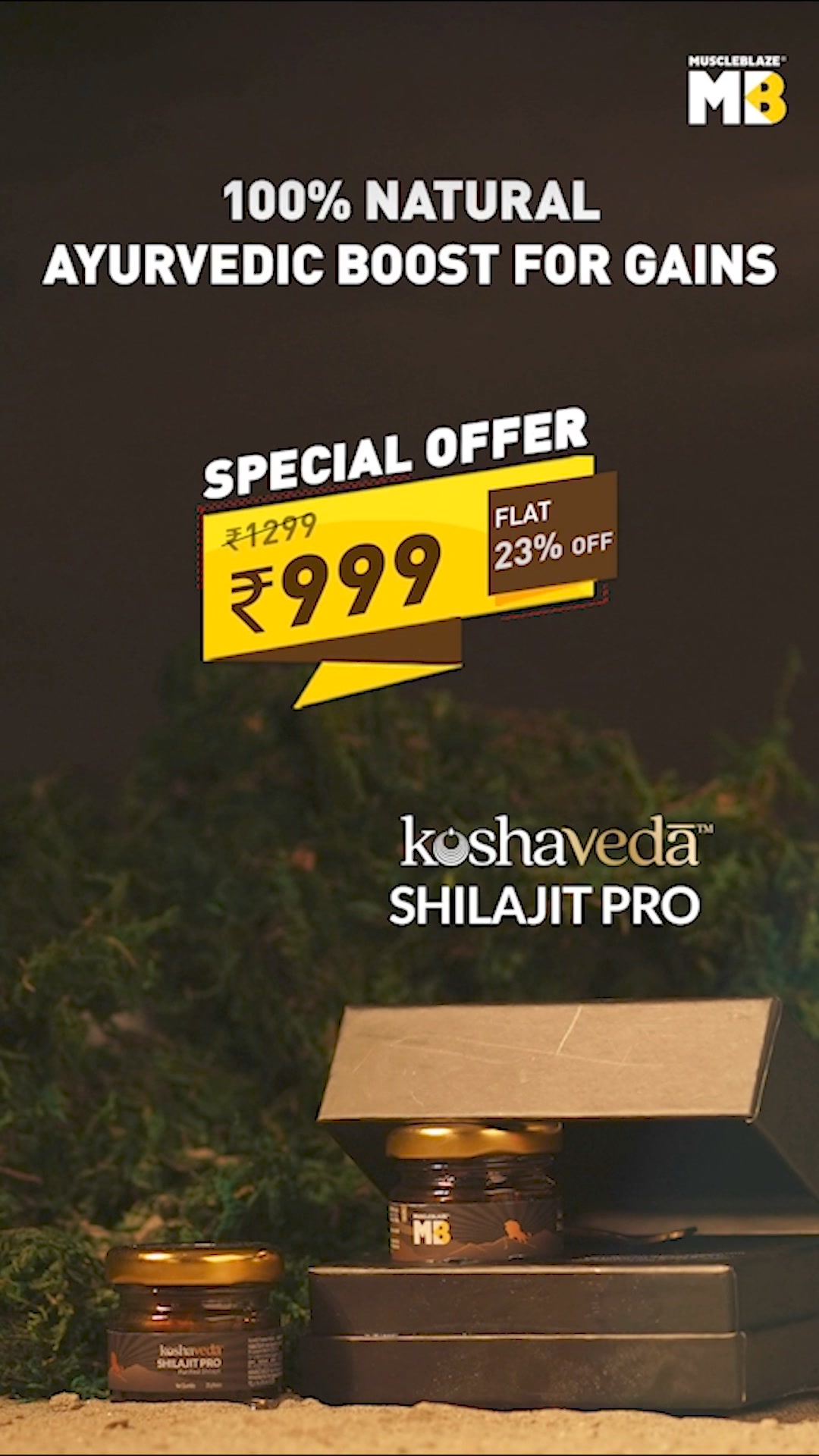 MB KoshaVeda Facebook ad from Apr 2, 2025