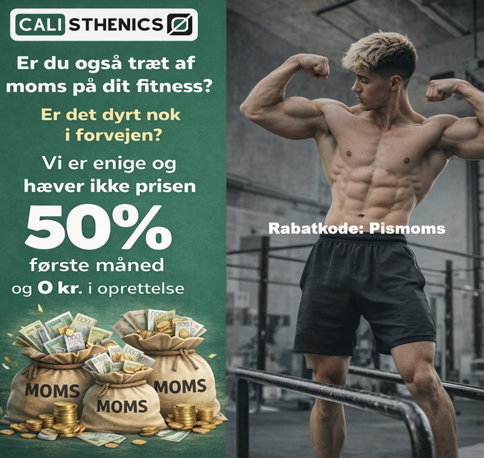 Calisthenics Ø Facebook ad: Calisthenics i Aarhus C - Dit trænings fællesskab